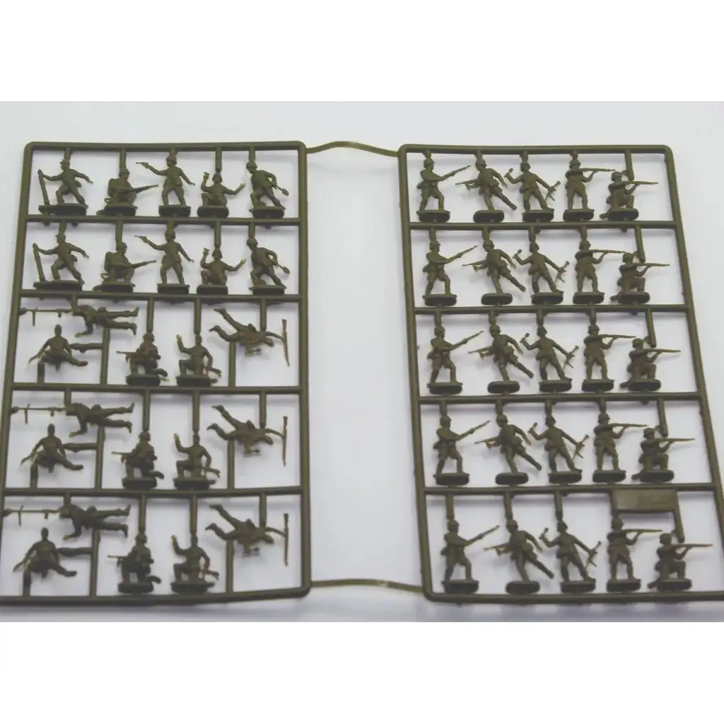 Italeri 1/72 German Afrikakorps Német katonai figurák makett kép 2