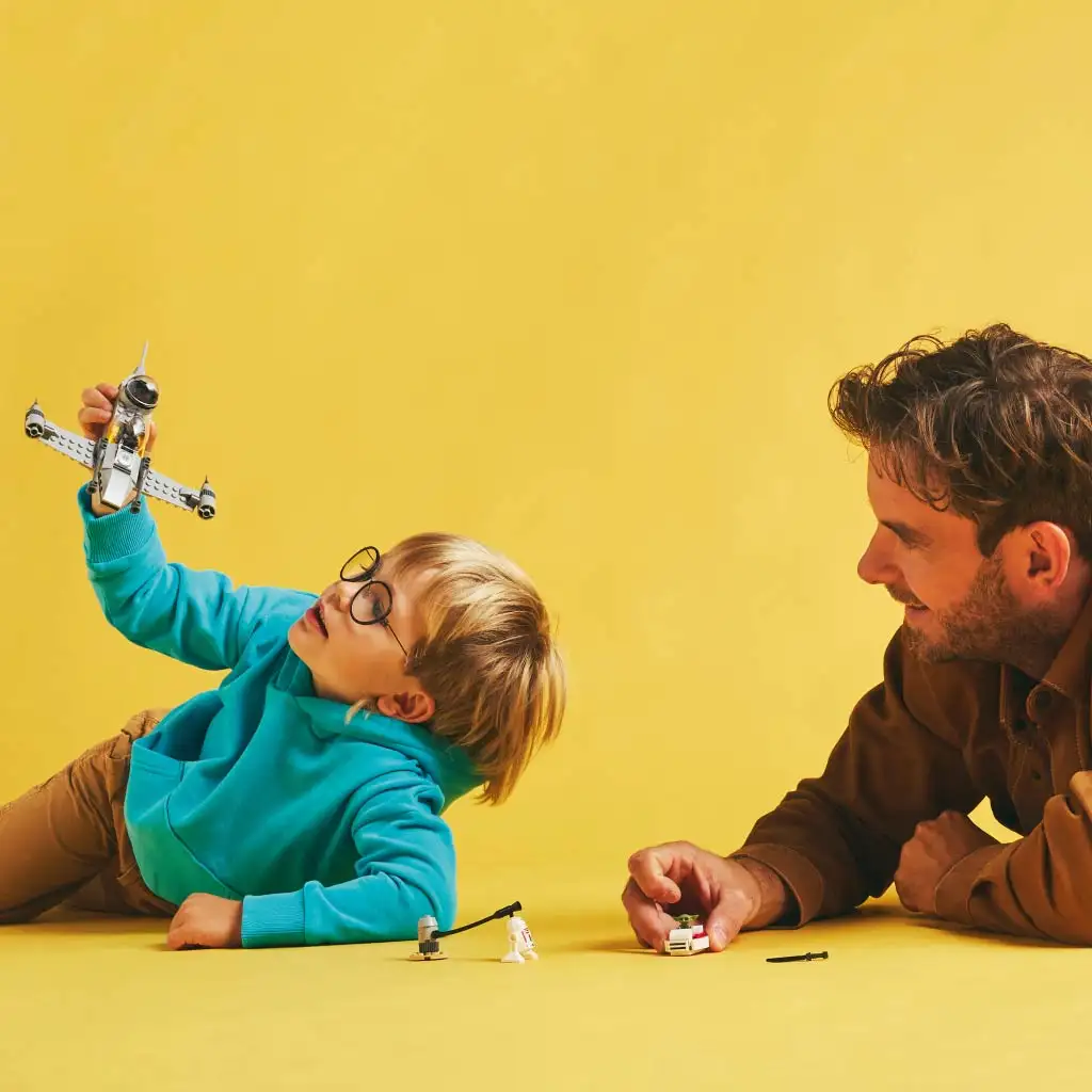 LEGO® Star Wars™: Mando és Grogu N1-es vadászgépe (75410) kép 4