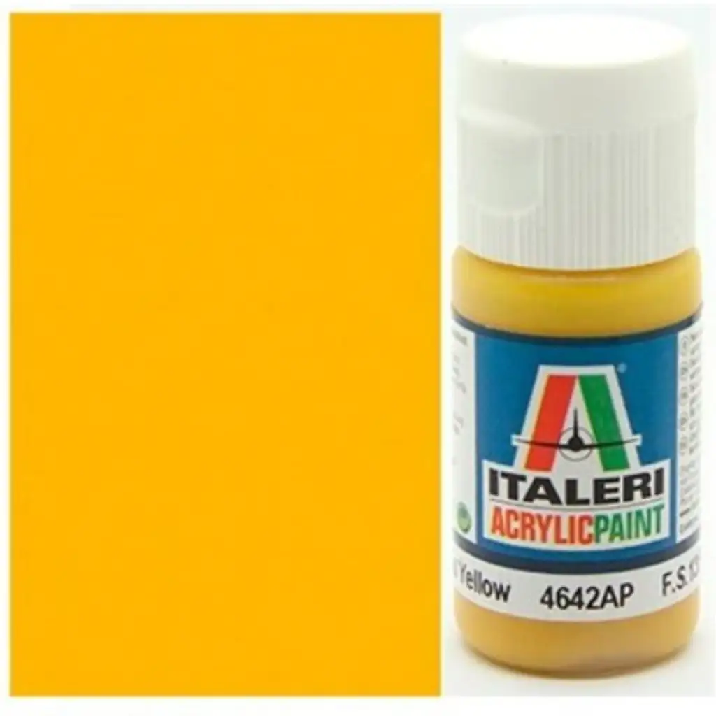 Italeri Gloss Yellow (4642AP) - Fényes sárga makett festék 20ml