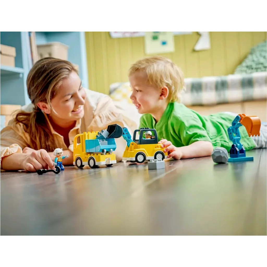 LEGO® DUPLO®: 3 az 1-ben építési munkagépek (10475) kép 4