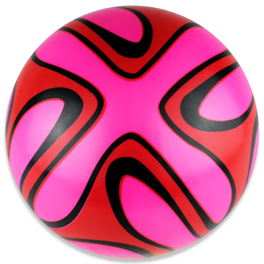 Gumilabda színes mintával 23cm kép 4