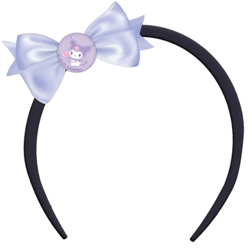 Luna: Kuromi mintás hajpánt masnival kép 2