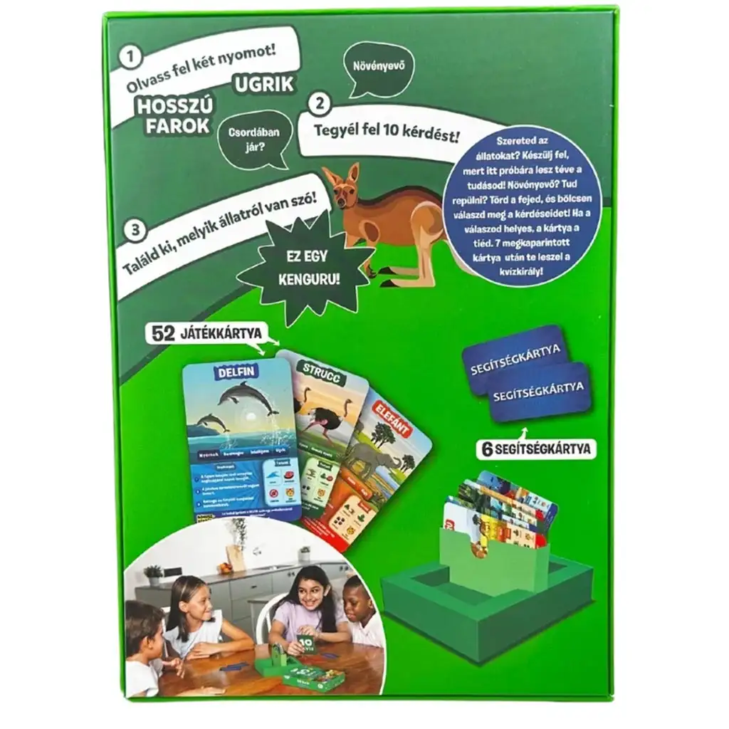 10 kvíz - Ámulatos állatvilág társasjáték kép 3