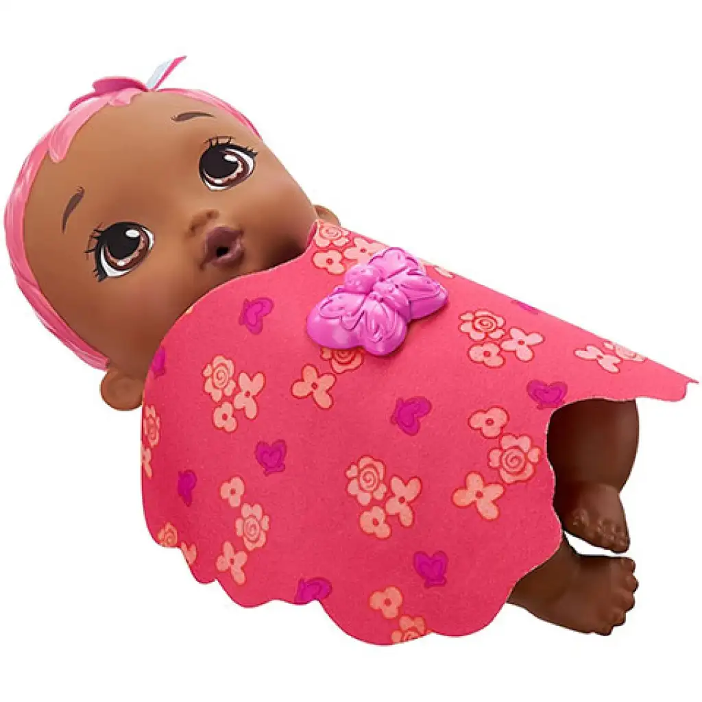 My Garden Baby: Édi-Bébi gondoskodás pillangó baba 30cm - Mattel kép 3