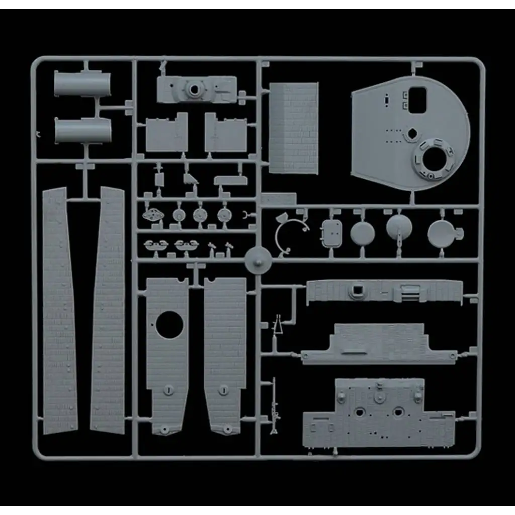 Italeri 1/35 Pz.Kpfw. VI Tiger I Ausf. E harckocsi makett kép 6