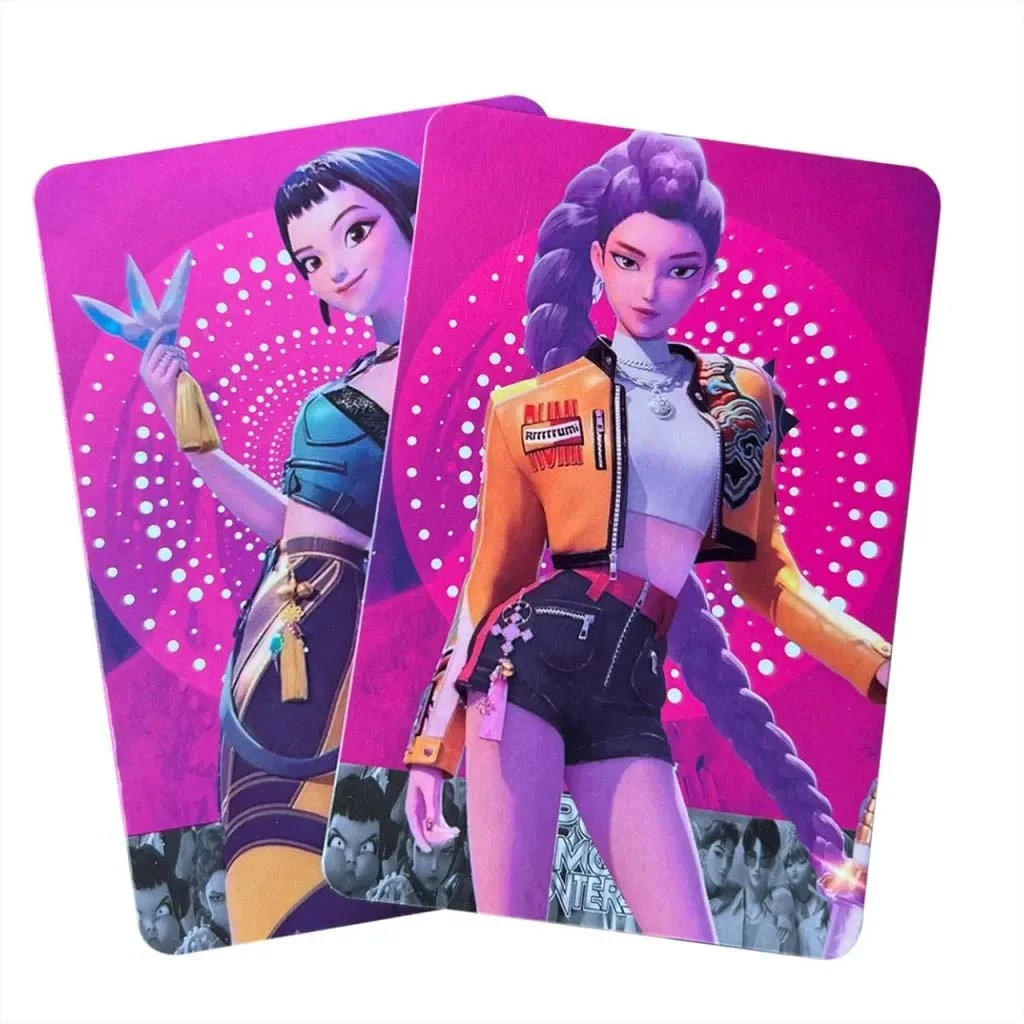 K-Pop Demon Hunters dobozos meglepetés figura kártyával kép 4