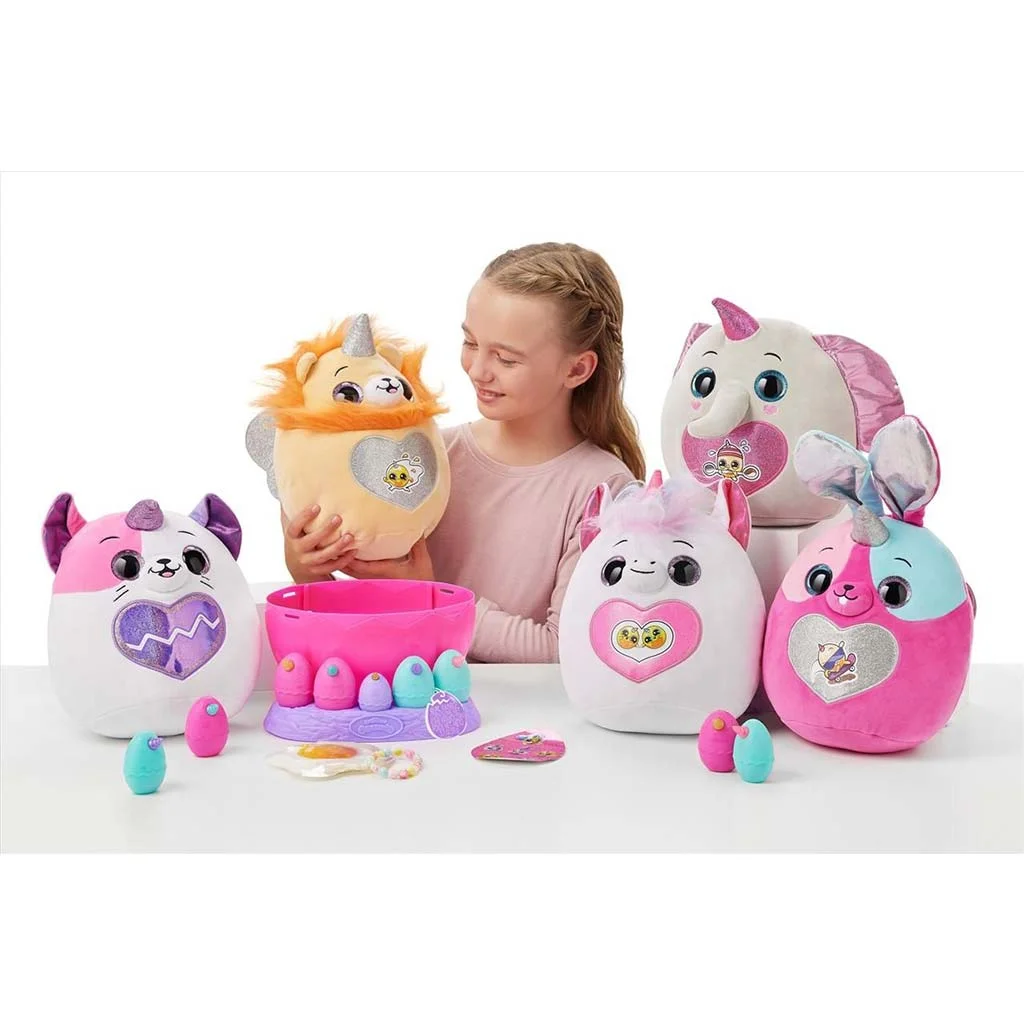 Rainbocorns: Eggzania meglepetés tojás plüssfigurával többféle változatban 1db kép 14