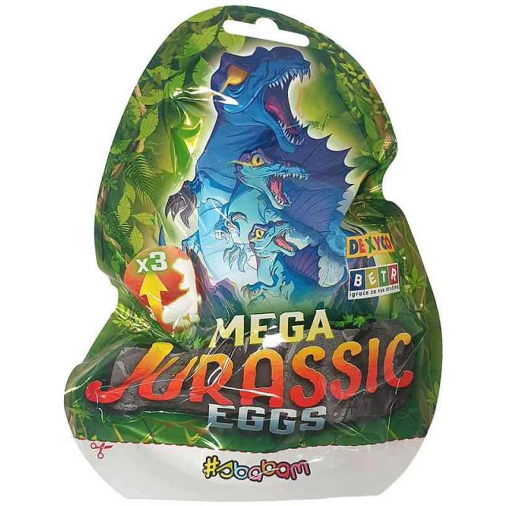Mini meglepetés dinó tojás figurával 1db kép 2