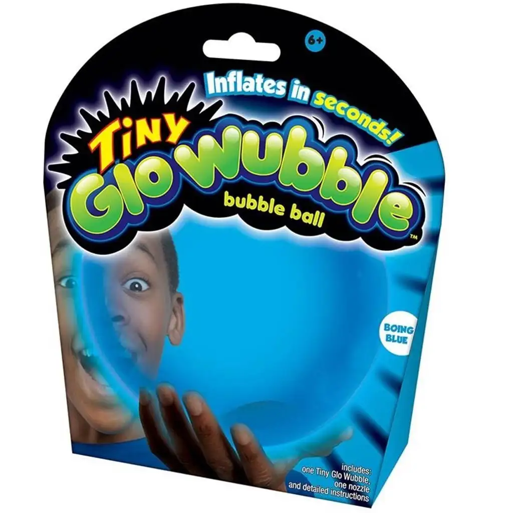 Tiny Wubble sötétben világító kék buboréklabda 30cm