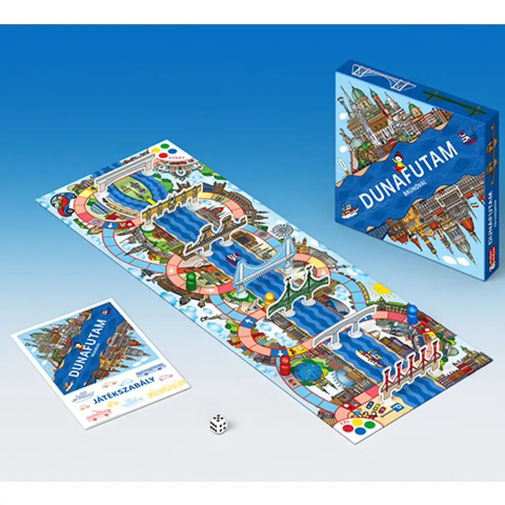 Dunafutam Brúnóval társasjáték kép 2