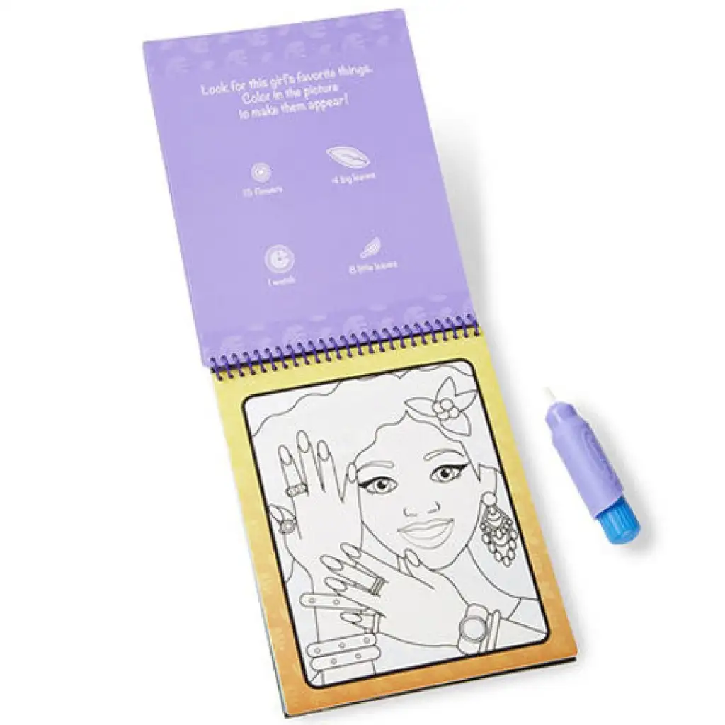 Smink és manikűr rajzolás vízzel kreatív játék - Melissa & Doug kép 3