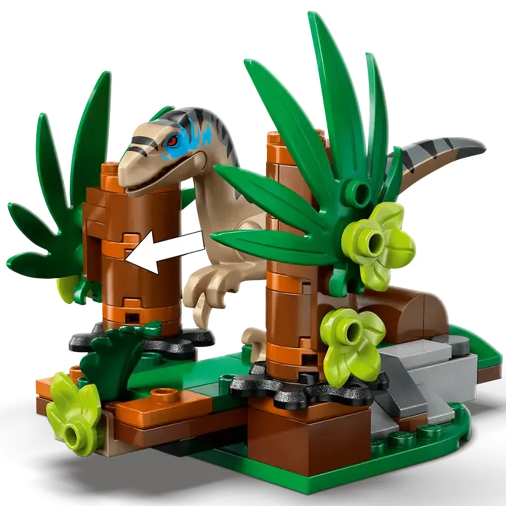 LEGO® Jurassic World: Terepjárós menekülés a raptor elől (76972) kép 5