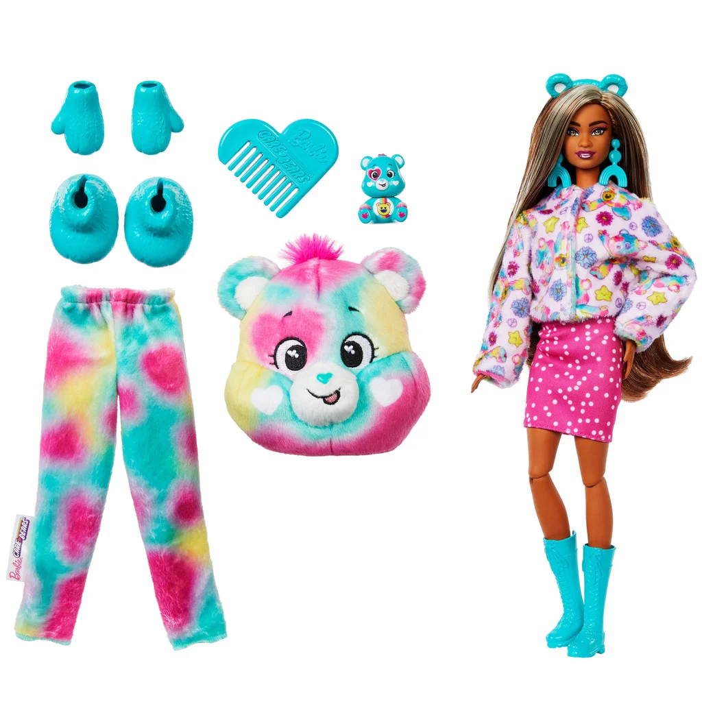 Barbie: Cutie Reveal meglepetés baba Gondos bocsok 2. széria - Good Vibes bocs - Mattel kép 2