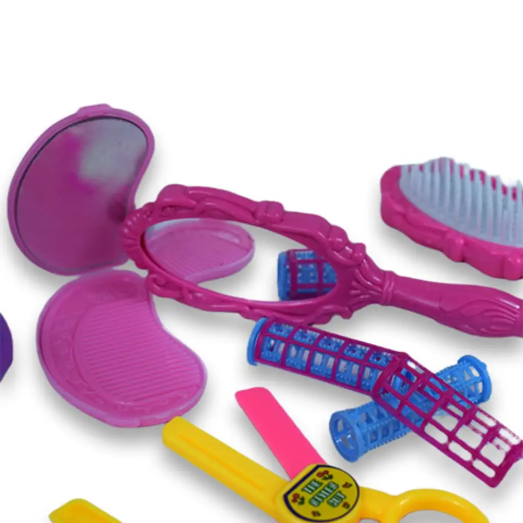 Vouge Girl: 10 részes szépség szett fodrász kellékekkel kép 5