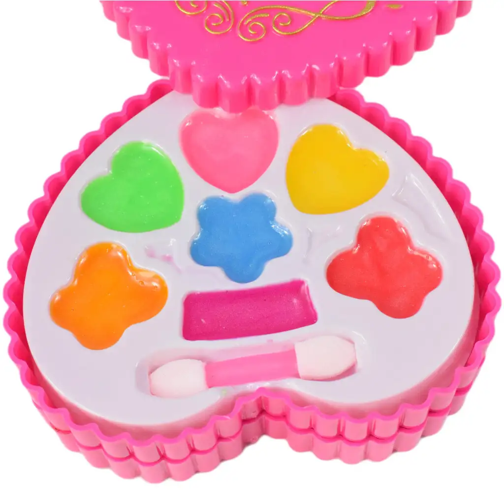 Cute Girl: Szív formájú kétszintes sminkpaletta kép 3