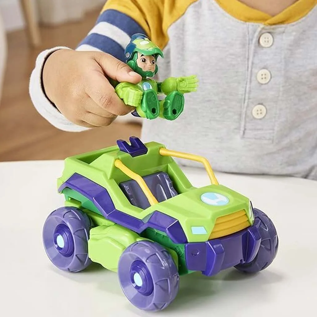 Marvel: Vasember 2 az 1-ben Mech Hulk autó és figuraszett - Hasbro kép 3