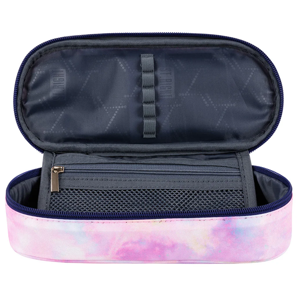 St.Right: Pink Sky pasztell rózsaszín ovális tolltartó 23cm kép 2