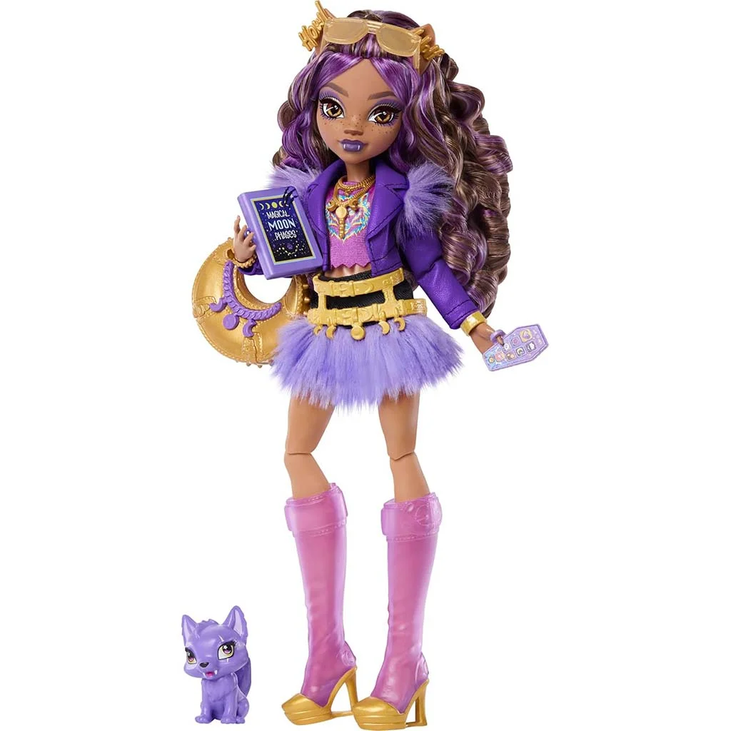 Monster High Clawdeen Wolf baba kiegészítőkkel - Mattel kép 3