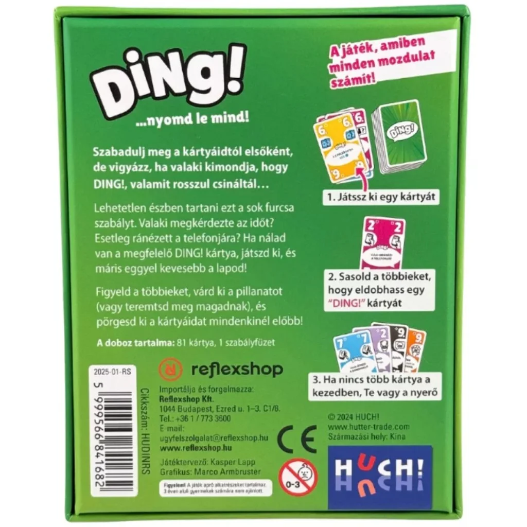 DING! Nyomd le mind társasjáték kép 2