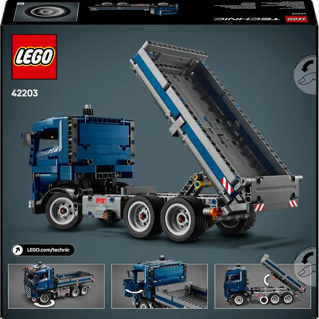 LEGO® Technic: Billenőplatós teherautó (42203) kép 2