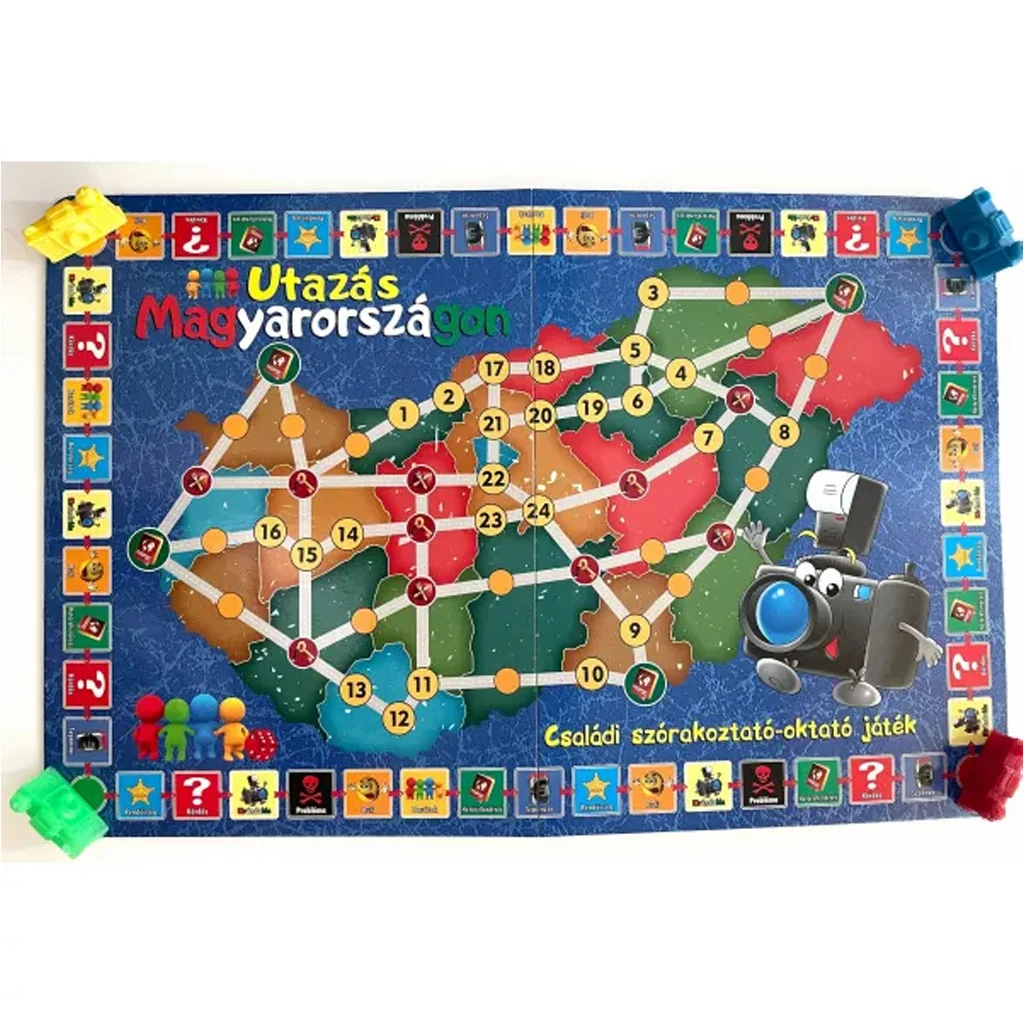 Playland: Utazás Magyarországon társasjáték kép 2