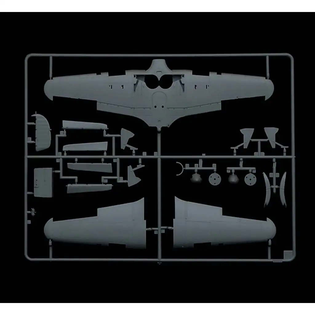 Italeri 1/48 Hurricane Mk.IIC repülőgép makett kép 5