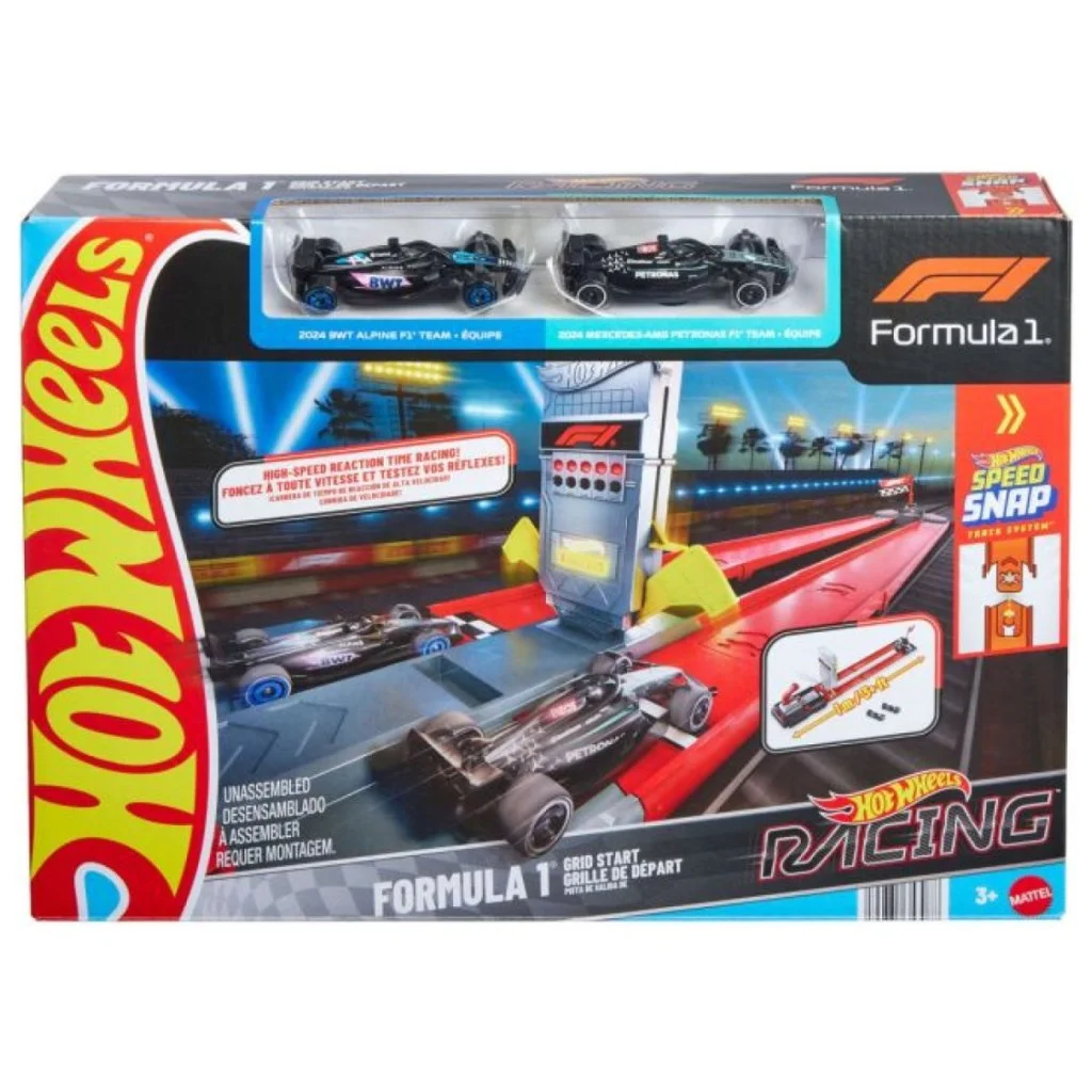Hot Wheels: Formula 1 célegyenes pályaszett - Mattel