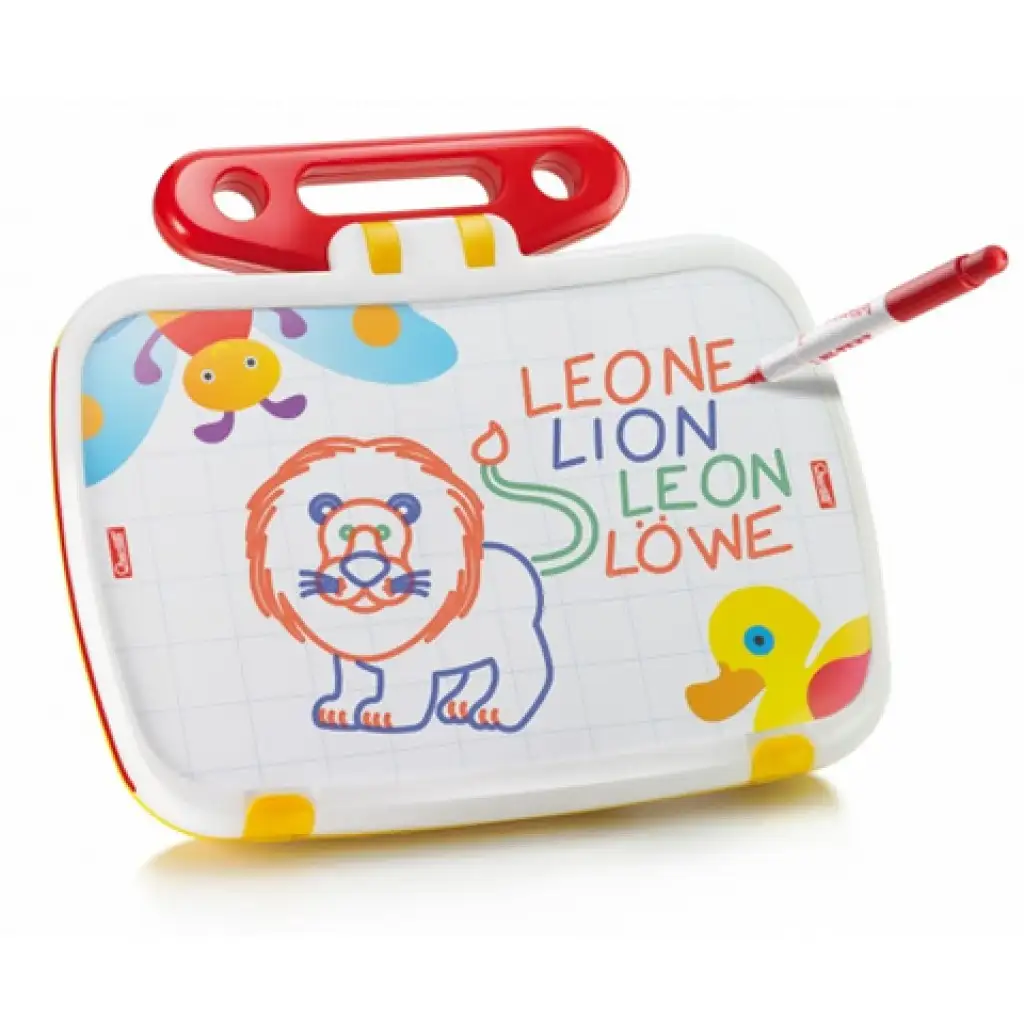 Quercetti: 2 az 1-ben mágneses rajztábla táskában kép 4