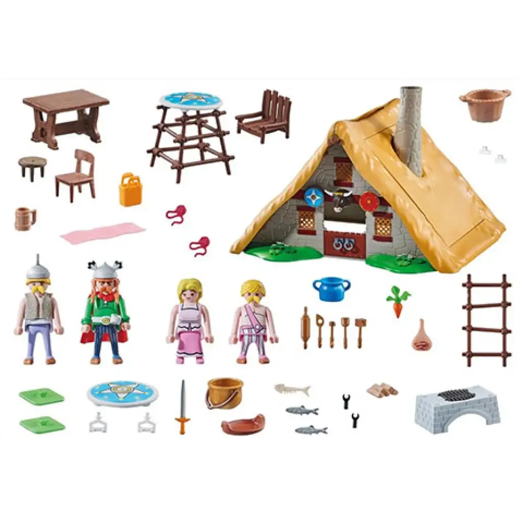 Playmobil: Asterix Hasarengazfix kunyhója (70932) kép 2