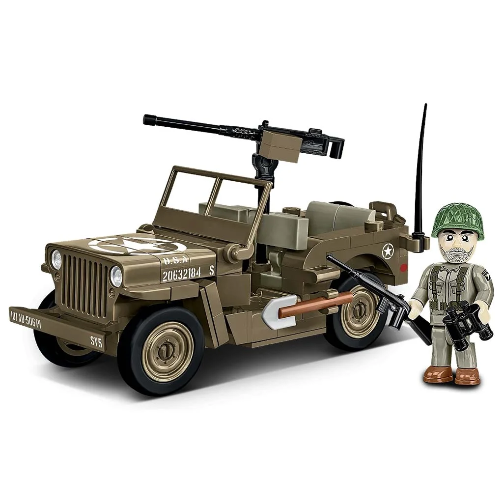 COBI: Willys MB harckocsi építőjáték (3133) kép 2