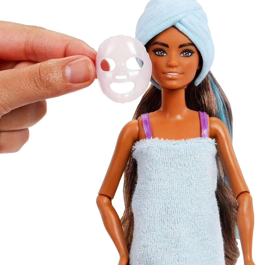 Barbie: Party Reveal meglepetés baba barna hajjal - Mattel kép 4