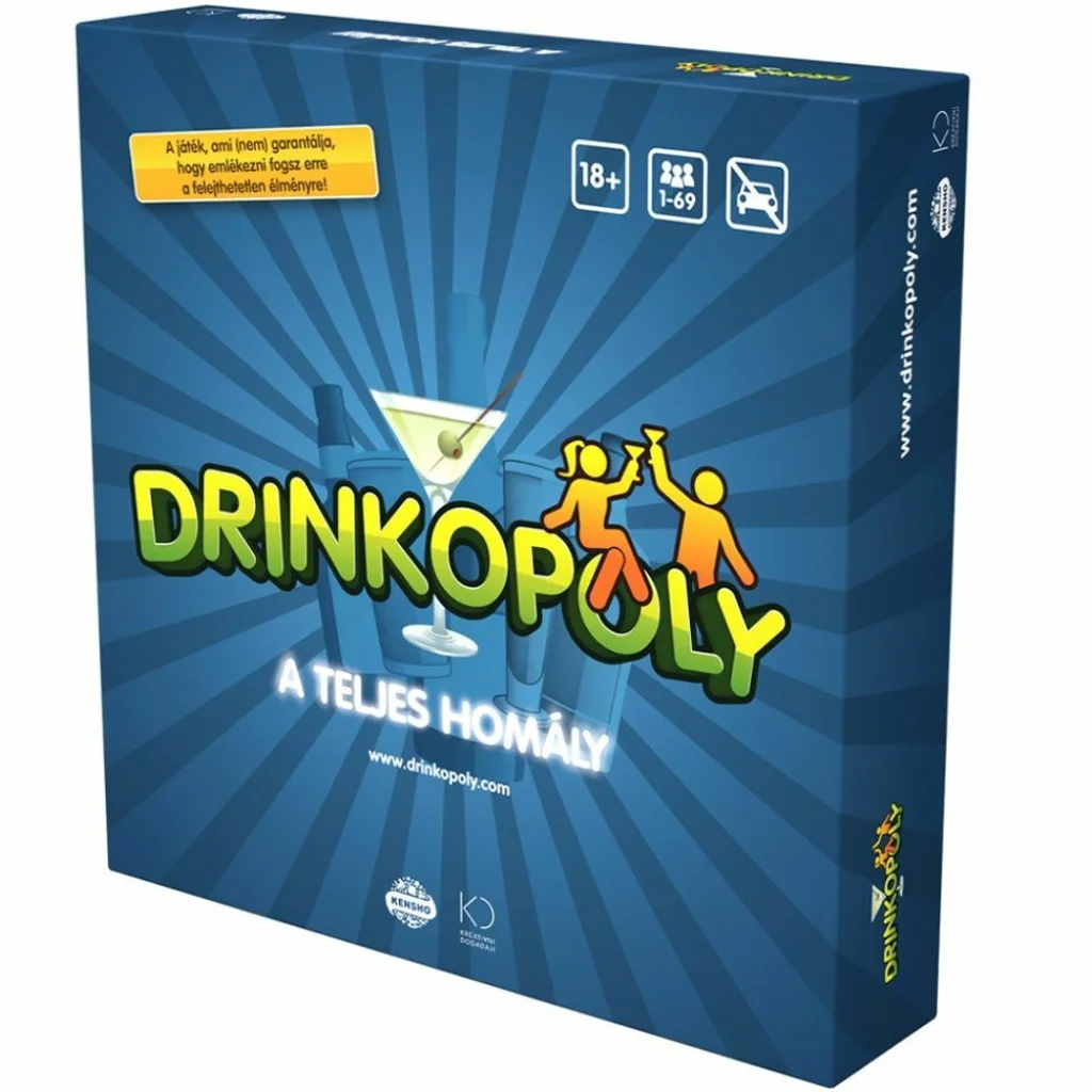 Drinkopoly: A teljes homály társasjáték