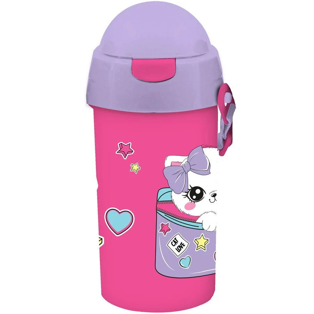 Luna: Must Team kulacs lányos mintával többféle változatban 500ml 1db kép 4