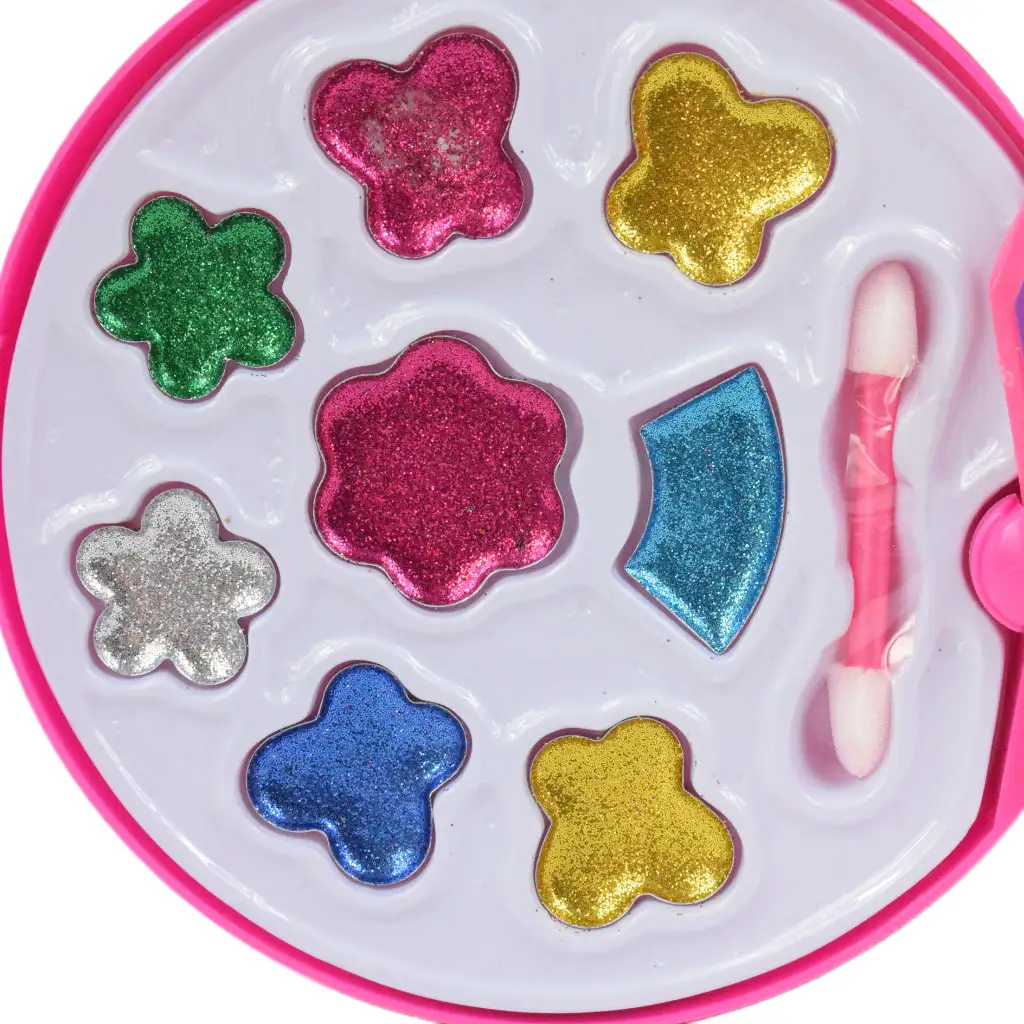 Fashion Make Up: Köralakú kétszintes sminkpaletta szett kép 3