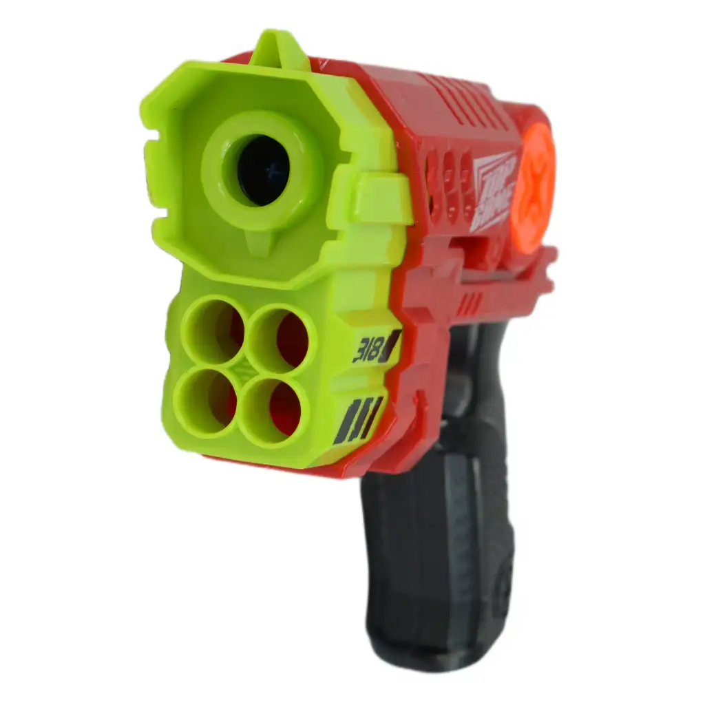 Air Blaster: EVA szivacslövő fegyver céltáblával és töltényekkel 19x14cm kép 5