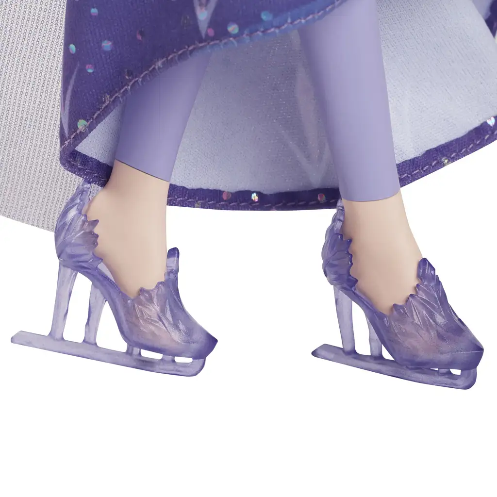 Jégvarázs: Korcsolyázó Elza baba - Mattel kép 4