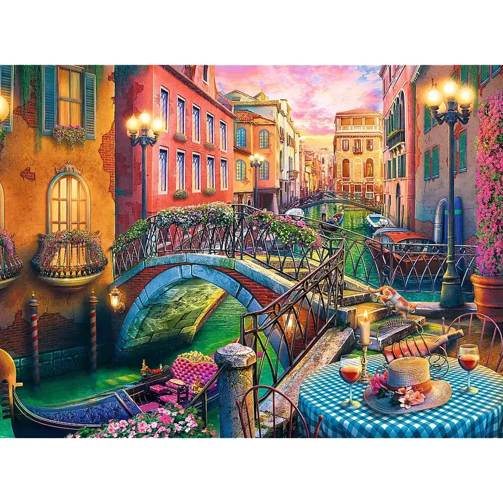 Velence esti idill 3000db-os puzzle - Trefl kép 2