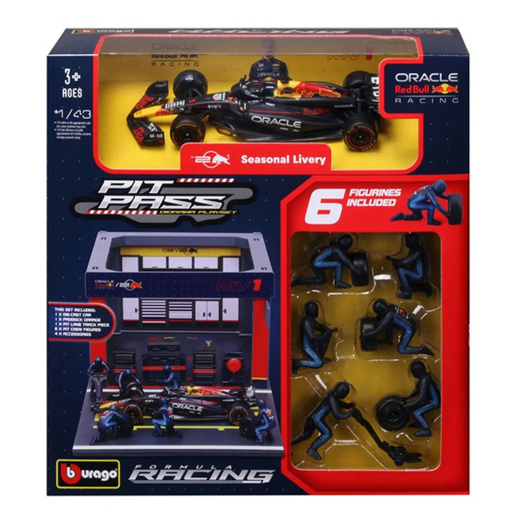 Bburago: F1 versenyautó 1/43 - Red Bull RB20 boxutca