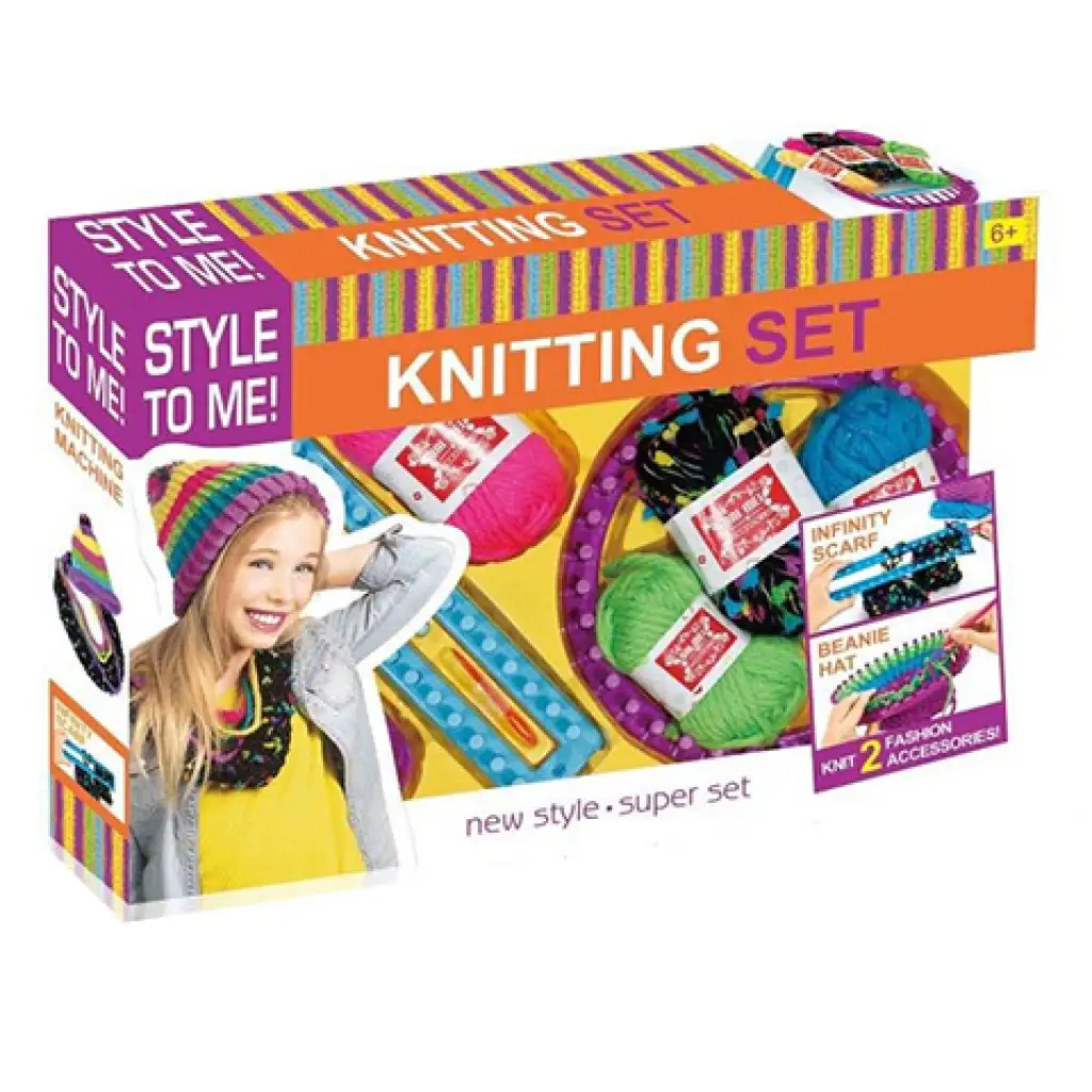 Style to me! Sapkakészítő szövőszett színes fonallal