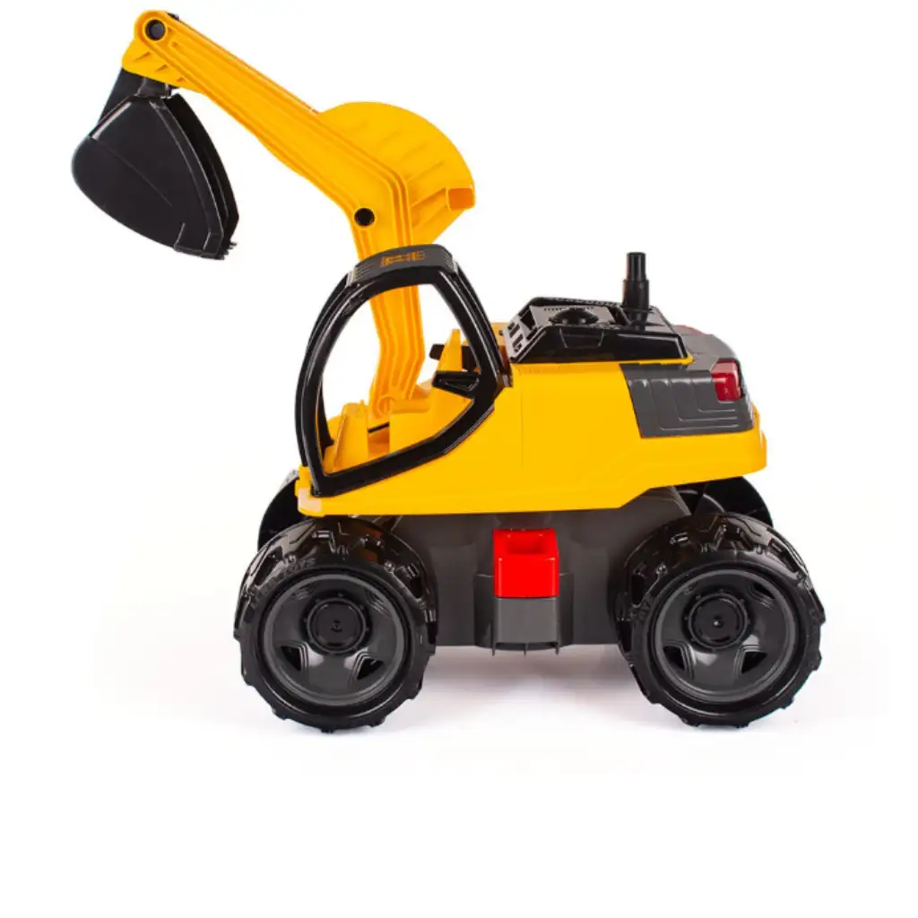 LENA: Óriás exkavátor sárga/fekete 63cm kép 5