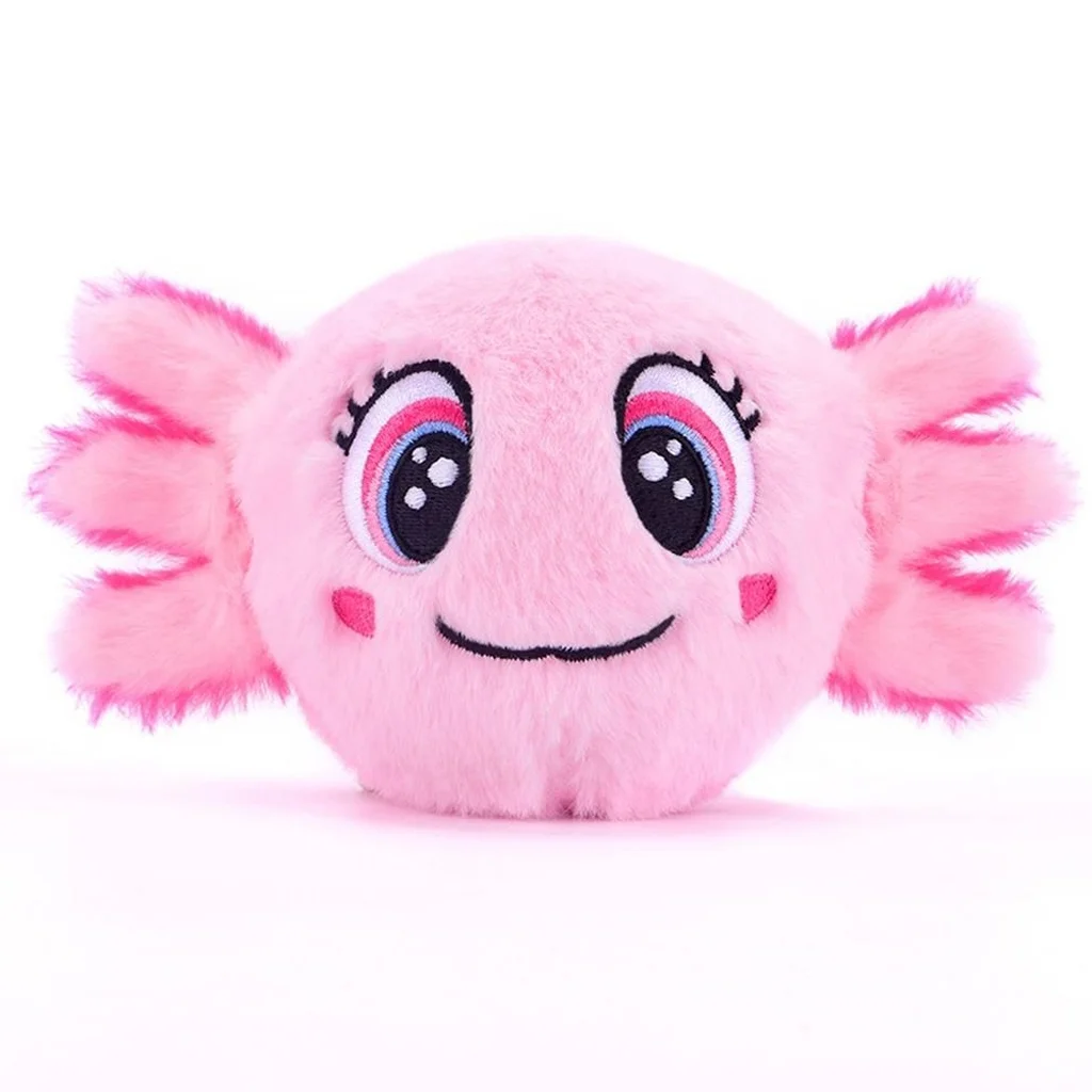 Bouncibles: Pattogó plüss labda - Bubbles, a rózsaszín axolotl