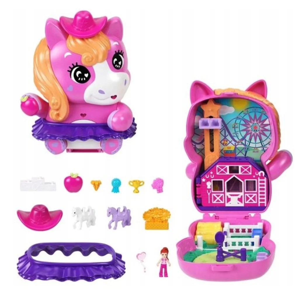 Polly Pocket: Pónis közepes szett - Mattel kép 2