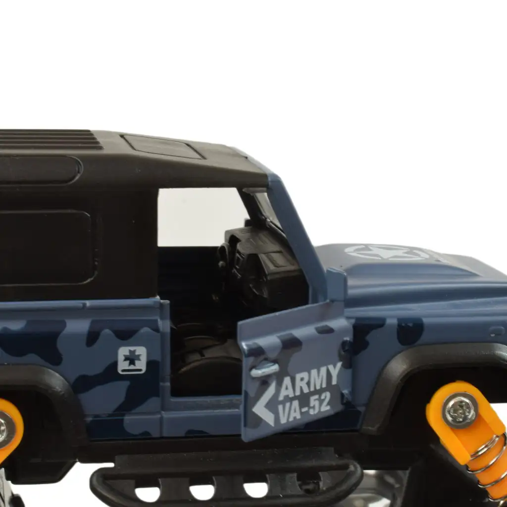 Big Foot Series: Lendkerekes offroad terepjáró autó gumiabroncsokkal 13cm kép 4