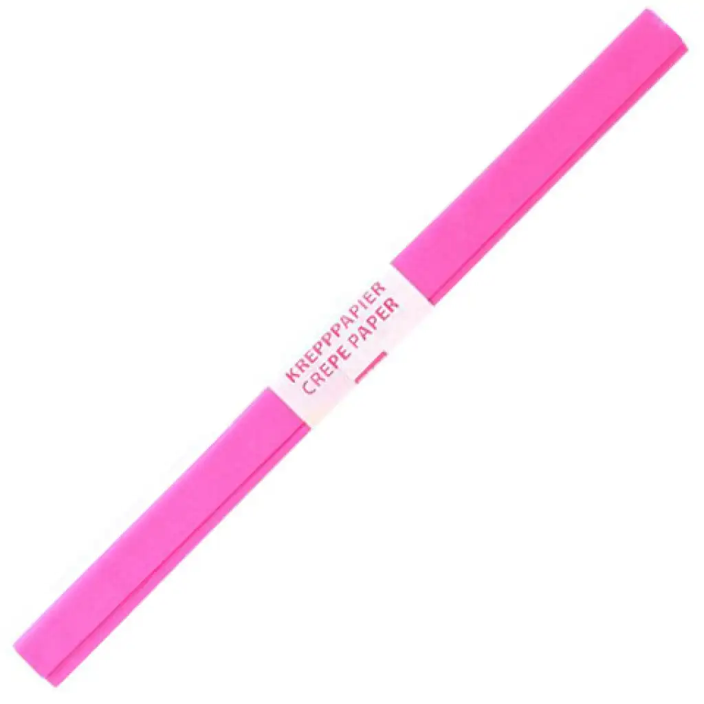 Spirit: Krepp papír pink színben 200x50cm