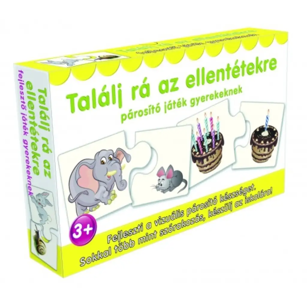 Találj rá az ellentétekre párosító játék