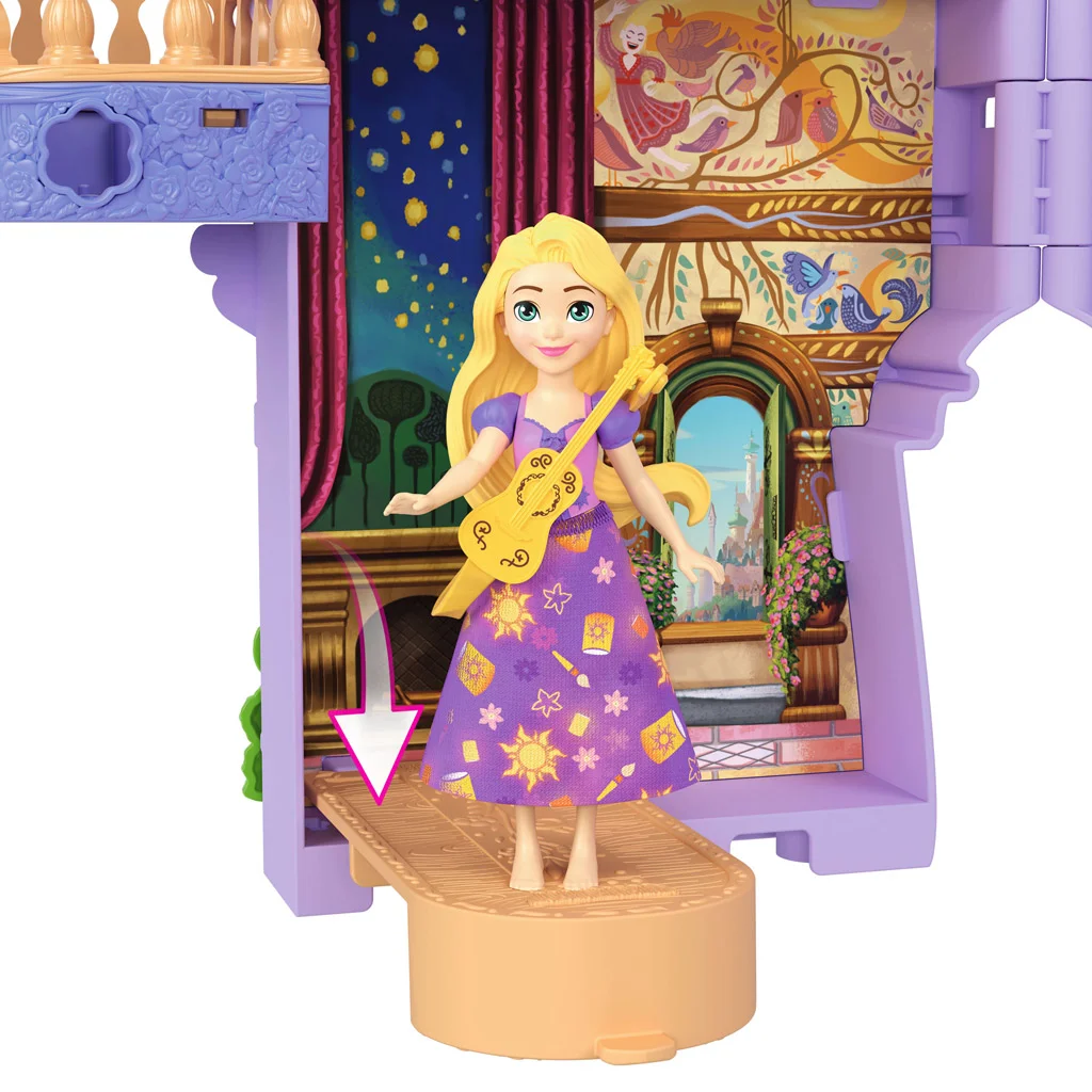 Disney Hercegnők Palota mini Aranyhaj babával - Mattel kép 2
