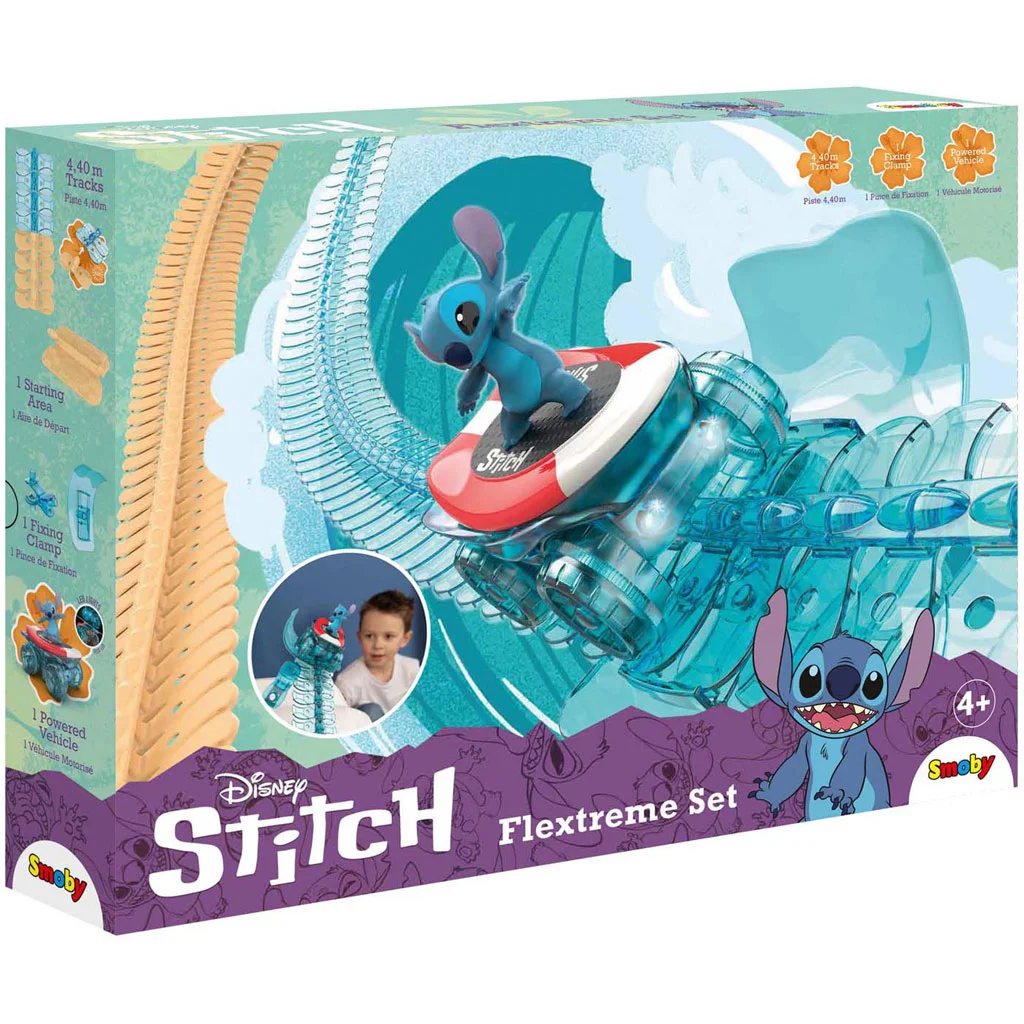 Disney Stitch Flextreme pályaszett - Simba Toys