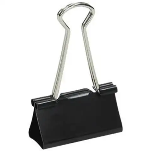 Spirit: Szárnyas fém iratcsipesz 32mm-es 12db-os csomagban