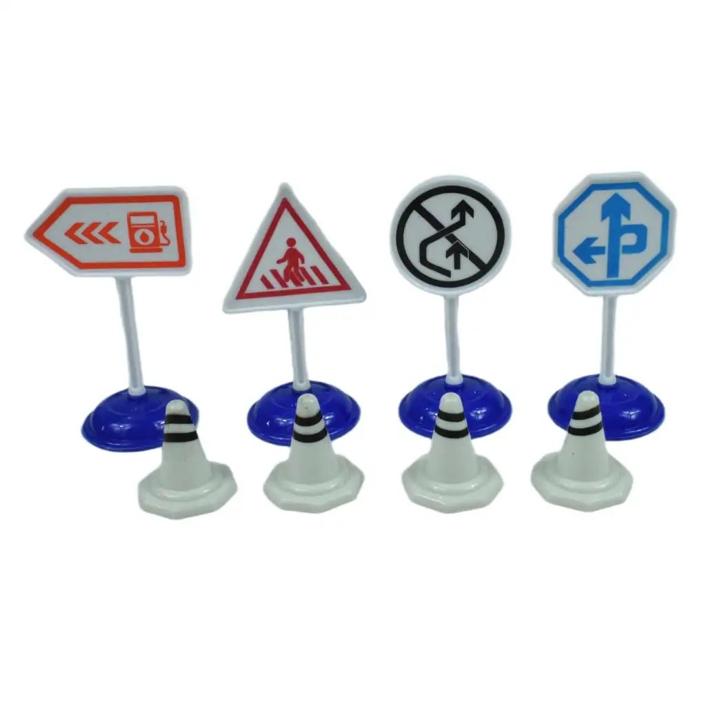 Die-Cast: Óriás rendvédelmi kisautó szett kiegészítőkkel kép 6