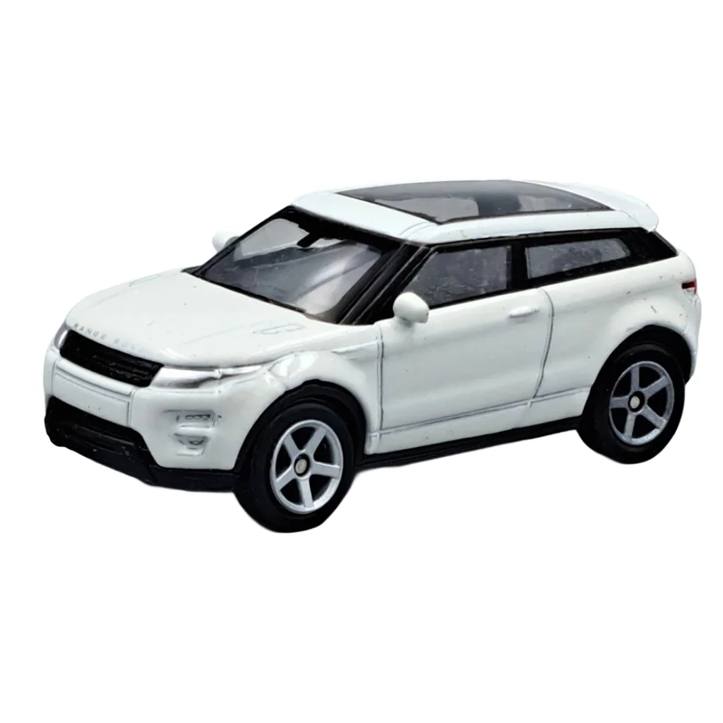 Welly: Land Rover Evoque fehér fém kisautó modell 1/64 kép 2